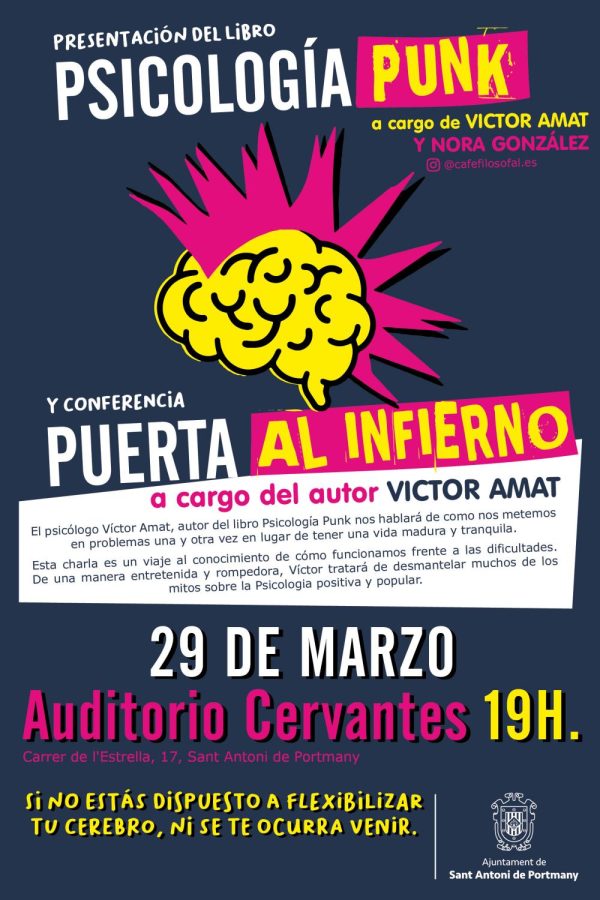 Presentación del libro 'Psicología Punk'